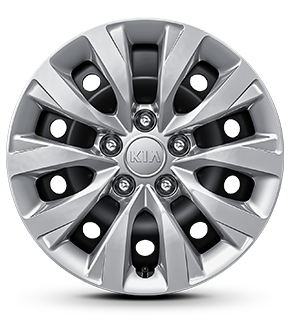 عجلة فولاذية مقاس 16 بوصة 205/55 R16 (غطاء العجلة)