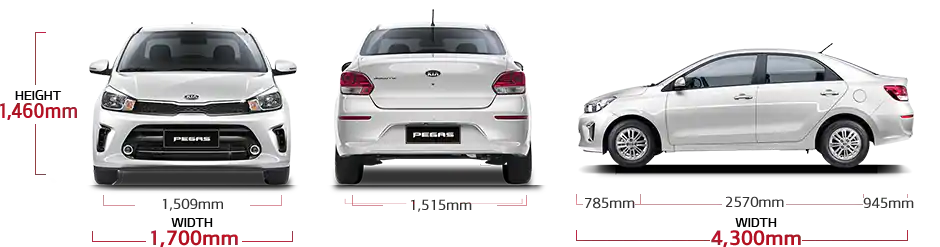 Kia Stinger Dimensions
