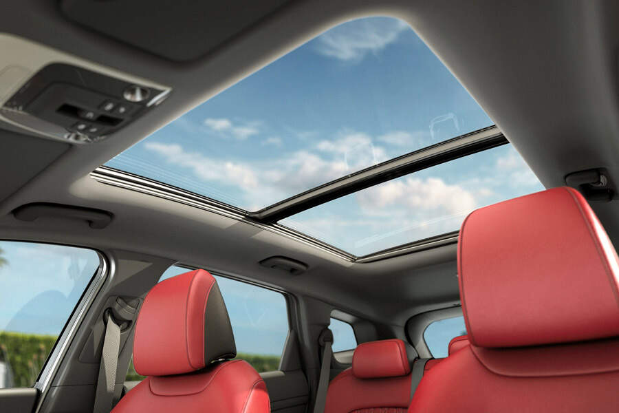 Panoramic sunroof