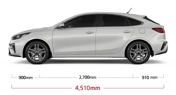 Kia Cerato Dimensions