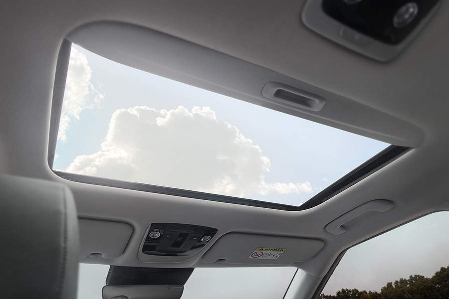 Tilt-sliding sunroof