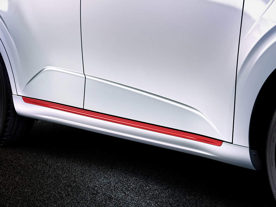 Side sill and molding