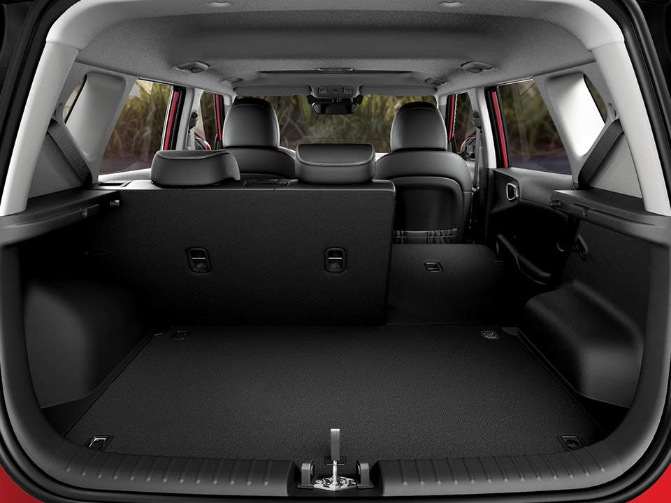 60:40 split folding rear seats