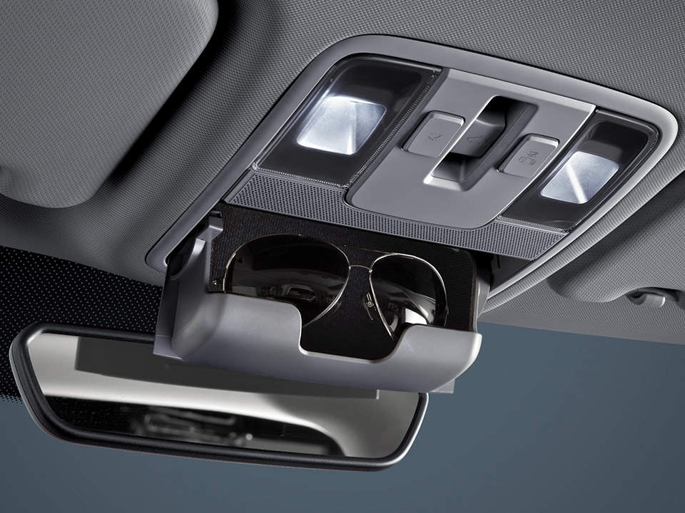 LED overhead console