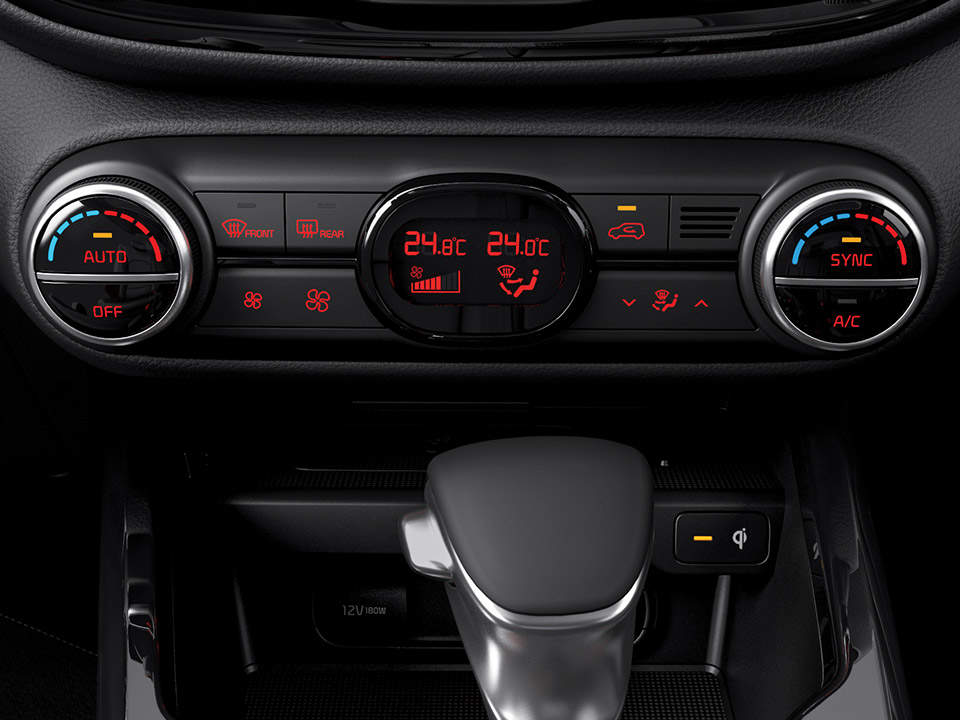 Dual-zone full auto temperature control