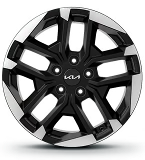 17-inch dual-tone alloy wheels with a crystal design